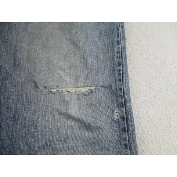 Vintage Levis SilverTab Jeans Mens‎ 38x29 Blue Bootcut Distressed Denim 90s Y2K